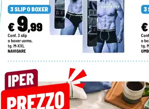 Slip o boxer uomo