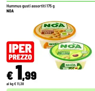 Hummus assortito