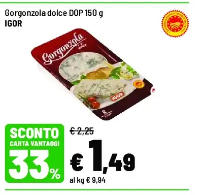 Gorgonzola dolce DOP
