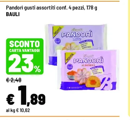 Pandori assortiti BAULI