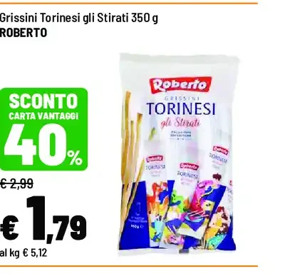 Grissini Torinesi gli Stirati