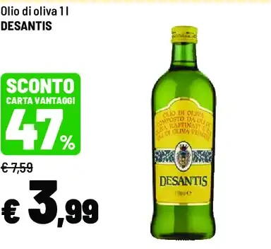 Olio di oliva Desantis