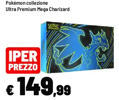 Pokémon collezione Ultra Premium Mega Charizard