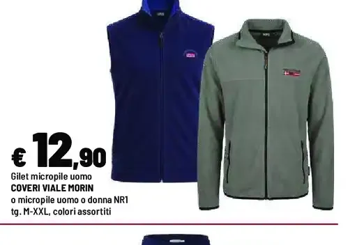 Gilet micropile uomo