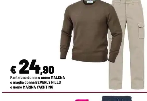 Pantalone donna o uomo / maglia donna