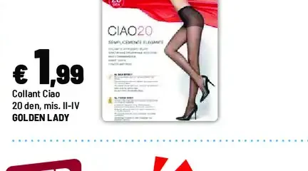 Collant Ciao 20 den