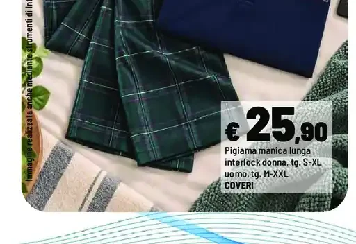Pigiama manica lunga donna o uomo