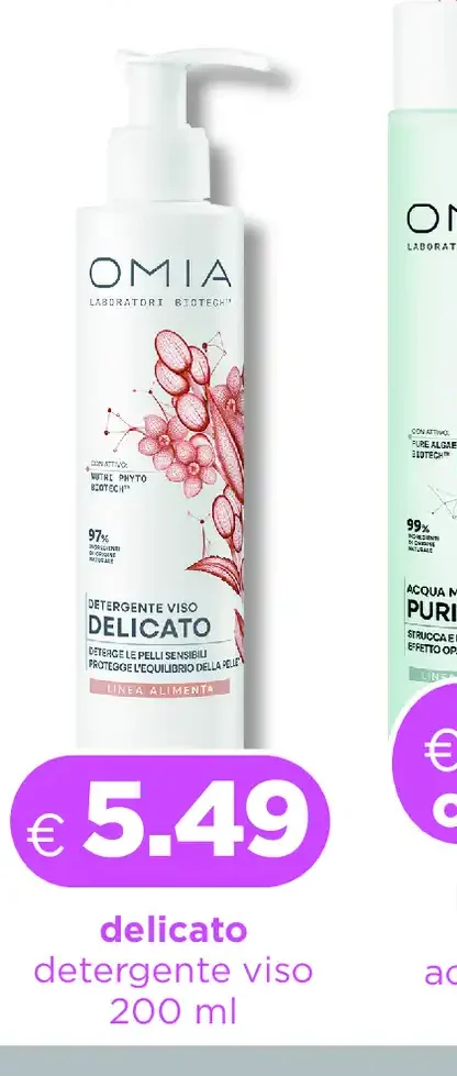 Detergente viso delicato