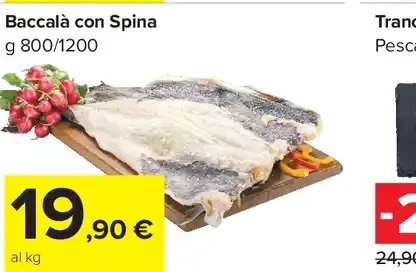 Baccalà con spina