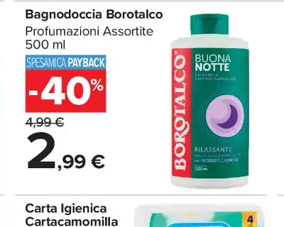 Bagnodoccia Borotalco