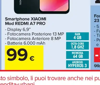 Smartphone Xiaomi Redmi A7 Pro