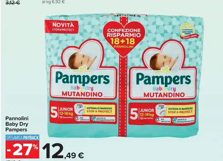 Pannolini Baby Dry
