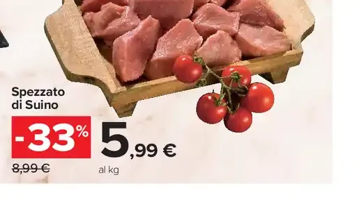 Spezzato di suino