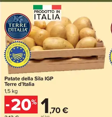 Patate della Sila IGP