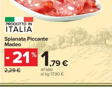 Spianata Piccante