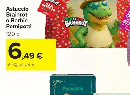 Astuccio Brainrot o Barbie Pernigotti