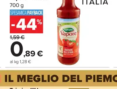 Passata Vellutata Vapore Valfrutta