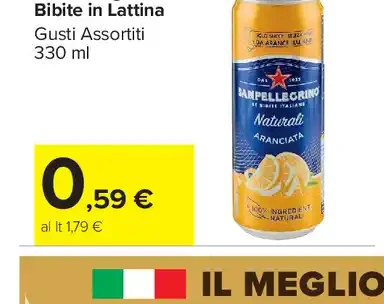 San Pellegrino Bibite in Lattina
