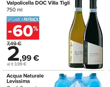 Pinot Grigio delle Venezie o Valpolicella DOC Villa Tigli