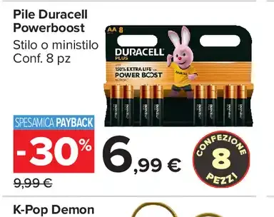 Pile Duracell Powerboost