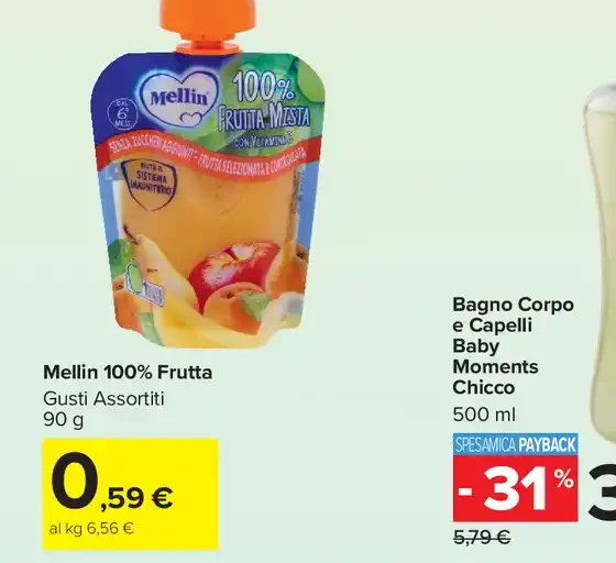 Mellin 100% Frutta