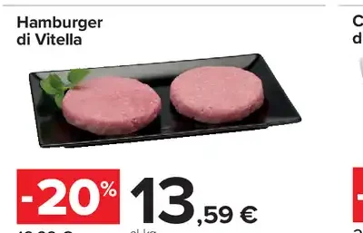 Hamburger di vitella
