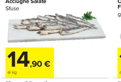 Acciughe salate