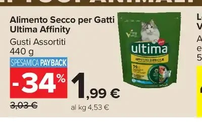 Alimento Secco per Gatti Ultima Affinity