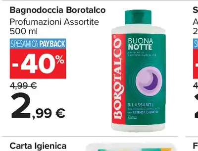 Bagnodoccia Borotalco