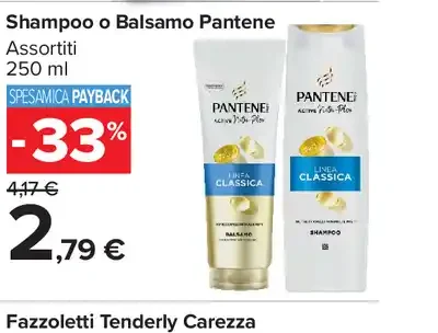 Shampoo o Balsamo Pantene
