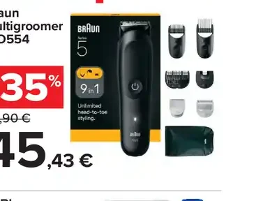 Braun Multigroomer AIO554