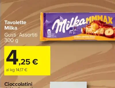 Tavolette Milka