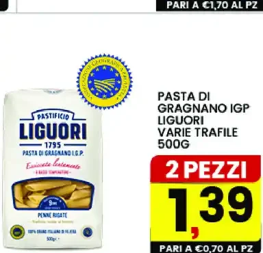 Pasta di Gragnano IGP Liguori vari tipi 500g