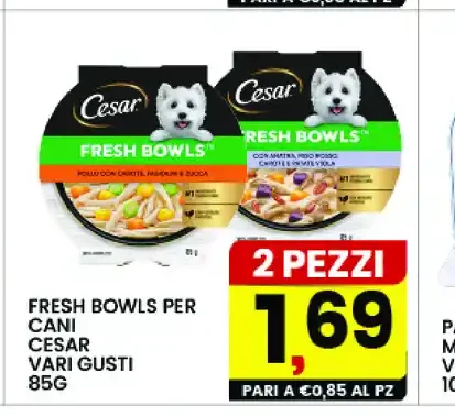 Fresh Bowls per cani Cesar 85 g