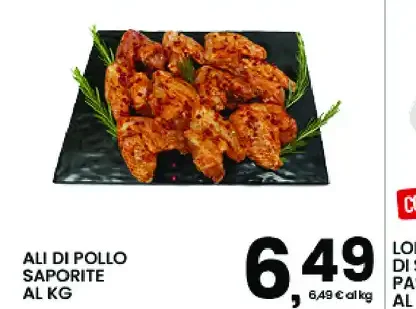 Ali di pollo saporite