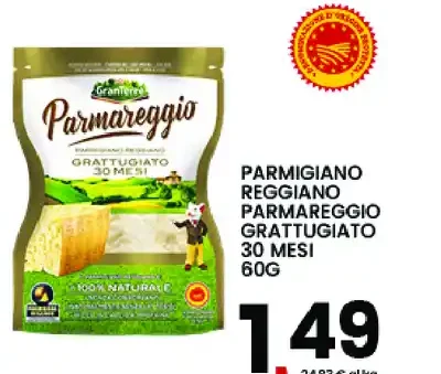 Parmigiano Reggiano grattugiato