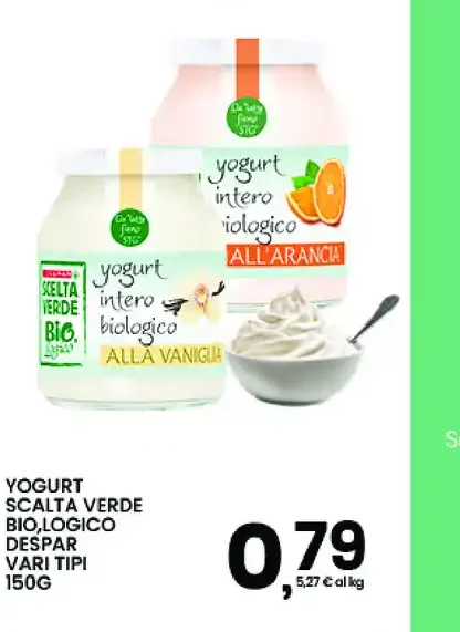 Yogurt biologico