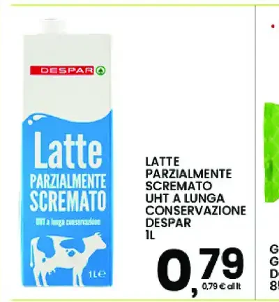 Latte parzialmente scremato