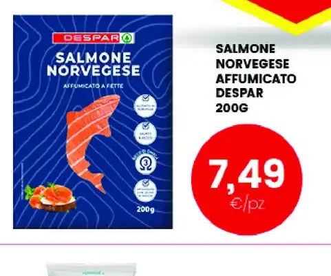 Salmone norvegese affumicato Despar