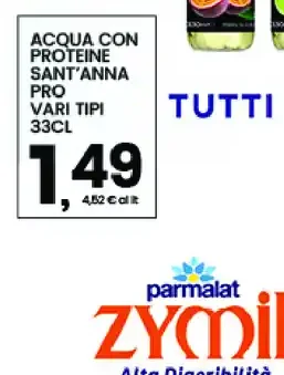 Acqua con proteine Sant'Anna Pro