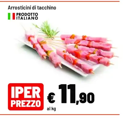 Arrosticini di tacchino