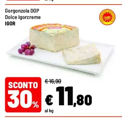 Gorgonzola DOP Dolce Igorcreme