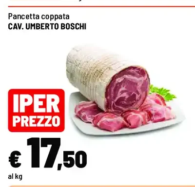 Pancetta coppata Cav. Umberto Boschi