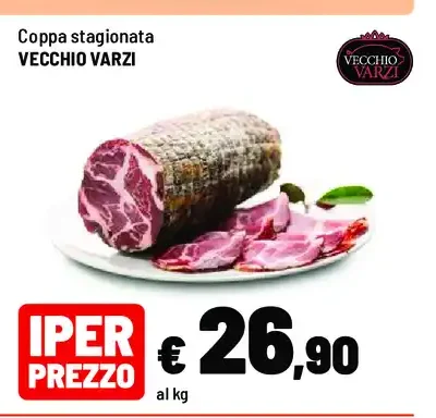 Coppa stagionata Vecchio Varzi