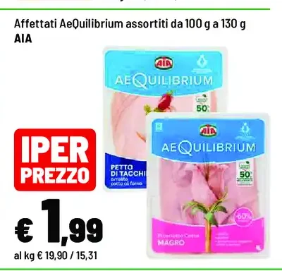 Affettati AeQuilibrium assortiti Aia