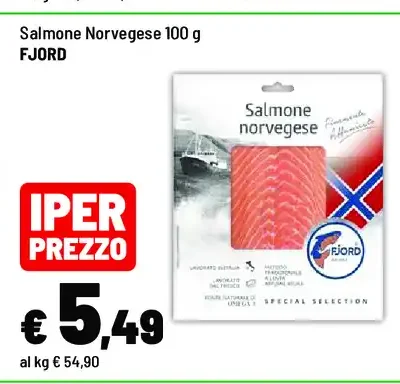 Salmone Norvegese Fjord