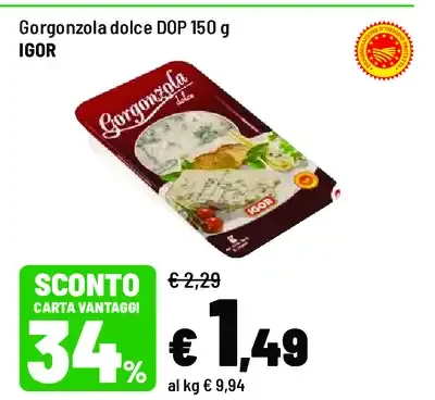 Gorgonzola dolce DOP
