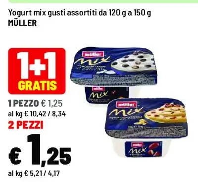 Yogurt mix assortiti