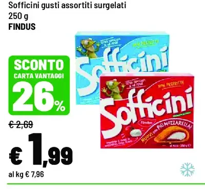 Sofficini assortiti