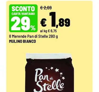 Merende Pan di Stelle